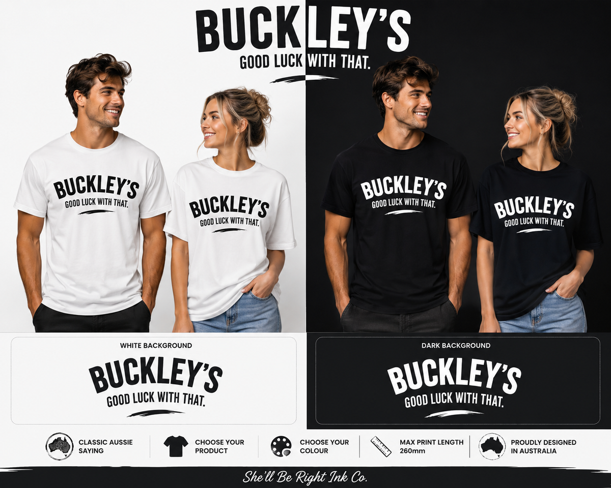 BUCKLEY’S – Aussie Branding
