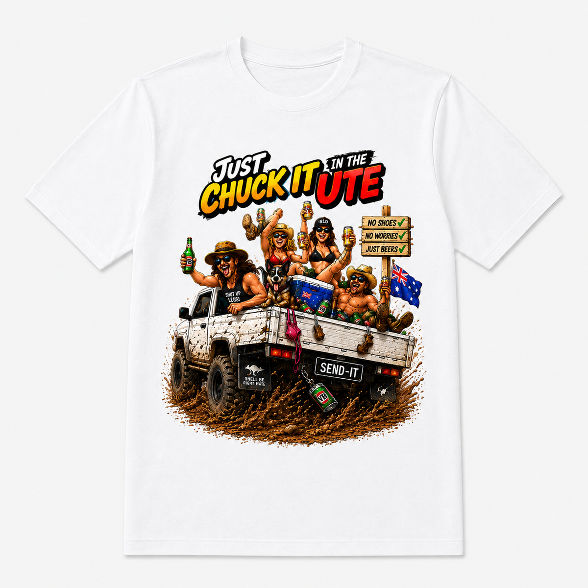 Just Chuck It in the Ute – Aussie Bush T-Shirt - 4